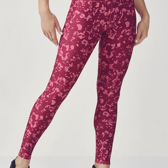 Fabletics high waist berry bonsoir leggings size extra small - Picture 6 of 6